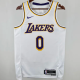 Lakers WETBROOK #0 White  1:1 Quality NBA Jersey 热压 2025