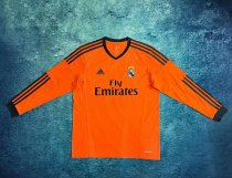 2013/2014 Real Madrid Third Long Sleeve 1:1 Quality Retro Soccer Jersey