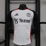 Manchester United Pre Match Uniform Player 1:1 Quality Soccer Jersey 24/25