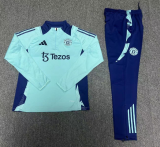 Manchester United Kids Blue 1:1 Quality Training Jersey 24/25