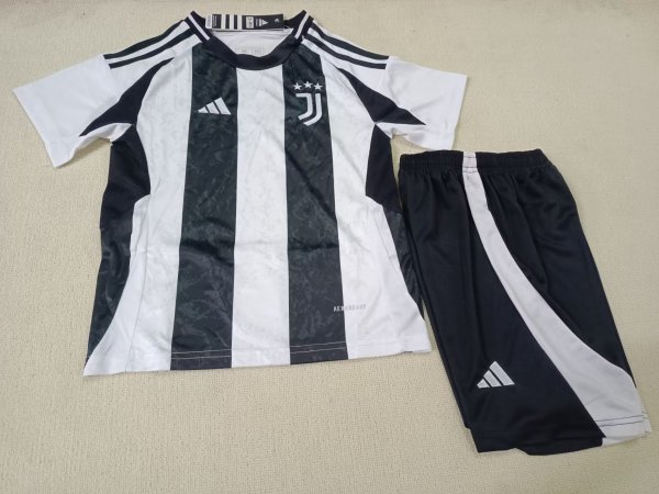 Juventus Home Kids kits 1:1 Soccer Jersey 24/25