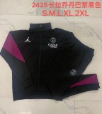 PSG Paris Black Jacket Tracksuit 1:1 Quality 24/25