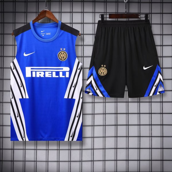 Inter Milan Blue 1:1 Quality Training Vest(A-Set)25/26