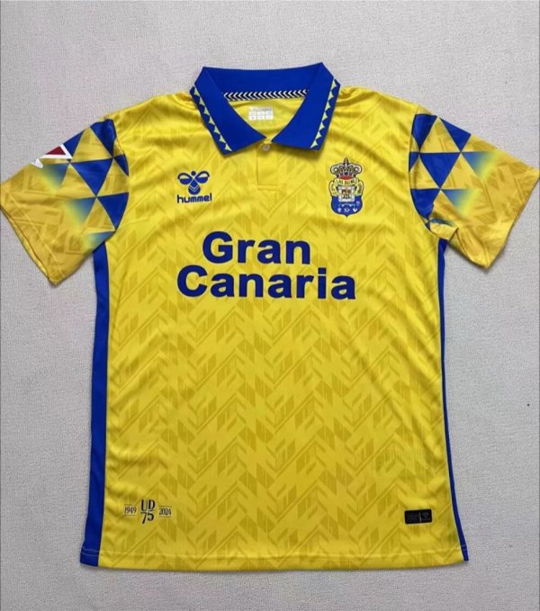 Las Palmas Home Yellow Fans 1:1 Quality Soccer Jersey 24/25