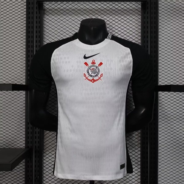 Corinthians Home Player 1:1 Quality Soccer Jersey 25/26