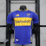 Boca Home Blue Player 1:1 Quality Soccer Jersey 24/25