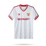 Manchester United  Away  Fans 1:1 Quality Retro Soccer Jersey 1986