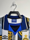 Inter Milan  Away Fans 1:1 Retro Soccer Jersey 1995/1996