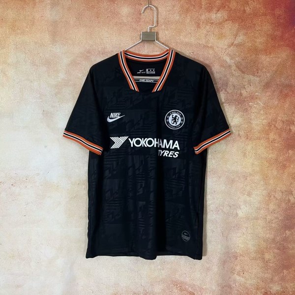Chelsea Third Black Fans Retro 1:1 Quality Soccer Jersey 19/20