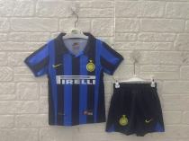 Inter Milan Home Kids Kits Retro 1:1 Quality Soccer Jersey 1998/1999 Inter Milan Home Kids Kits Retro 1:1 Quality Soccer Jersey 1998/1999