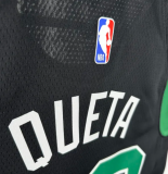 Celtics QUETA #88 Black  1:1 Quality NBA Jersey热压 2025