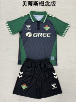 Real Betis Special Edition Kids Kits 1:1 Soccer Jersey 25/26 Real Betis Special Edition Kids Kits 1:1 Soccer Jersey 25/26