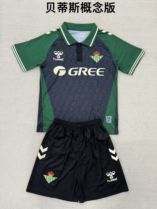 Real Betis Special Edition Kids Kits 1:1 Soccer Jersey 25/26