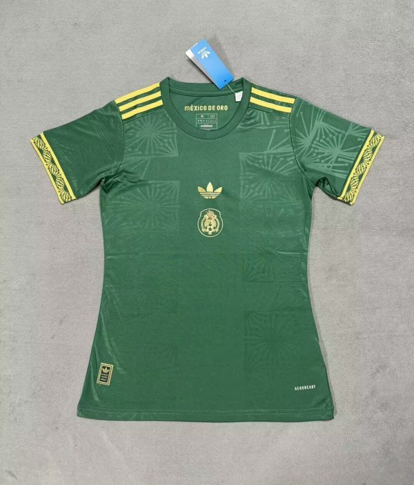 25/26 Mexico Special Edition Green Women Fans 1:1 Quality Soccer Jersey