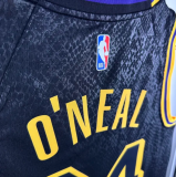 Lakers ONEAL #34  Black 1:1 Quality NBA Jersey 24/25