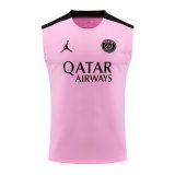 24/25 PSG Paris Pink 1:1 Quality Training Vest（A-Set）
