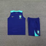 24/25 Brazil Blue 1:1 Quality Training Vest （A-Set）