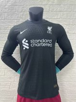 24/25   Liverpool  Away Long Sleeve Player 1:1 Quality Soccer Jersey