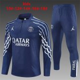 Paris Kids Royal Blue 1:1 Quality Training Jersey 25/26
