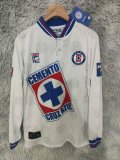 Cruz Azul Away Fans Long sleeve 1:1 Quality Soccer Jersey 1997/1998