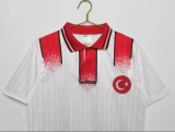 Türkiye Away Retro Soccer Jersey 1996