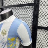 Argentina 50th anniversary Graffiti version  Player 1:1 Quality Soccer Jersey 25/26