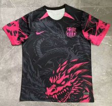 Barcelona  Black Pink Dragon Special Edition Fans 1:1 Quality Soccer Jersey 24/25