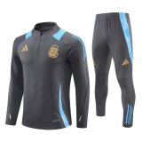 Argentina Training Gark Grey 1:1 Quality Training Jersey 24/25