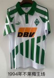 Werder Bremen Home Fans Retro 1:1 Quality Soccer Jersey 1994（云达不来梅）