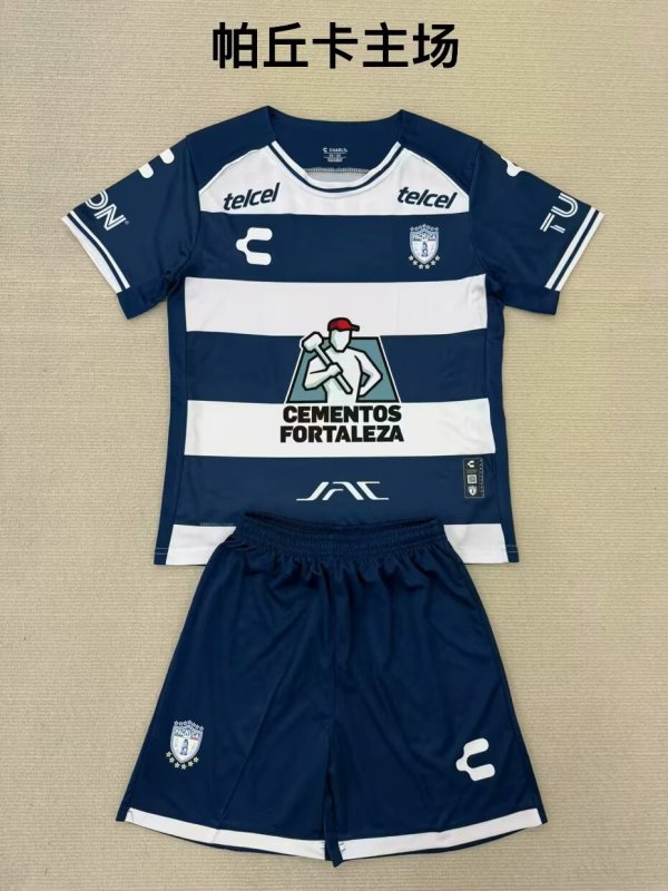 Pachuca Home Kids 1:1 Quality Soccer Jersey 24/25
