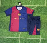 Barcelona Coldplay Band  Kids Kits 1:1 Soccer Jersey 24/25（月亮广告）