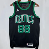 Celtics QUETA #88 Black  1:1 Quality NBA Jersey热压 2025
