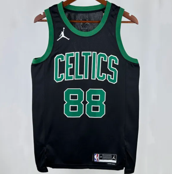 Celtics QUETA #88 Black 1:1 Quality NBA Jersey热压 2025