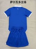 El Salvador Home 1:1 Kids Soccer Jersey 25/26