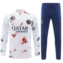 Paris white Training  1:1 Quality Training Jersey 24/25