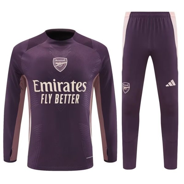 Arsenal Training Purple Player 1:1 Quality Training Jersey 24/25
