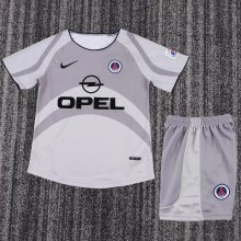 Paris  Away Kids Retro 1:1 Quality Soccer Jersey 2001/2002