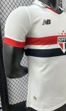 Sao Paulo Home Player 1:1 Quality Soccer Jersey 24/25