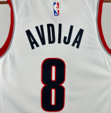 Trail Blazerst AVDIJA #8 White 1:1 Quality NBA Jersey 2023