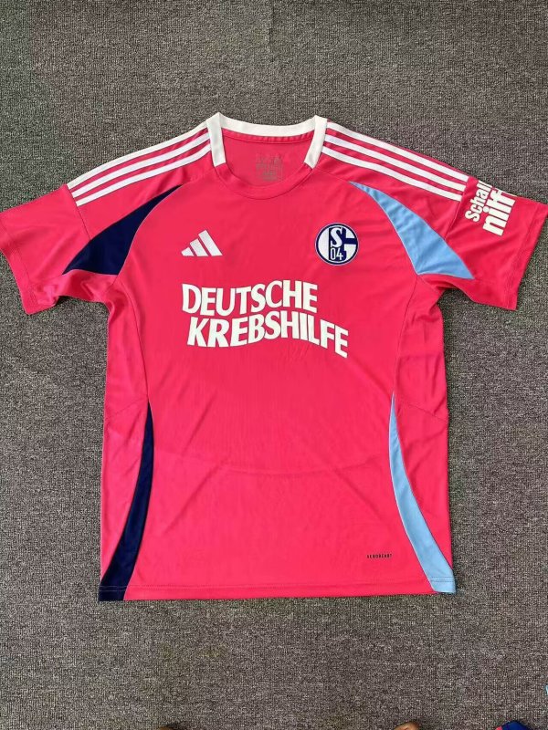 Schalke 04 Special edition Pink Fans 1:1 Quality Soccer Jersey 24/25