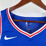 76ers GEORGEG #8 Blue 1:1 Quality NBA Jersey 热压 2025