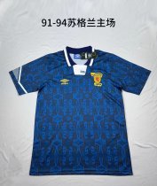1991/1994 Scotland Home 1:1 Quality Retro Soccer Jersey 1991/1994 Scotland Home 1:1 Quality Retro Soccer Jersey