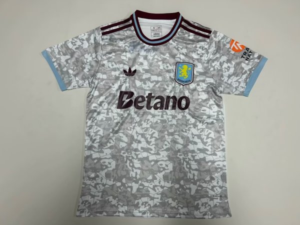 Aston Villa Training Clothes Fans  1:1 Quality Soccer Jersey 25/26