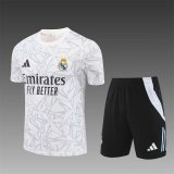 Real Madrid  White Grey  1:1 Quality Training （A-Set）24/25