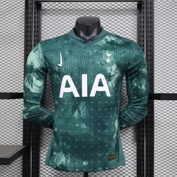 Tottenham Away Long Sleeve Player 1:1 Quality Soccer Jersey 24/25