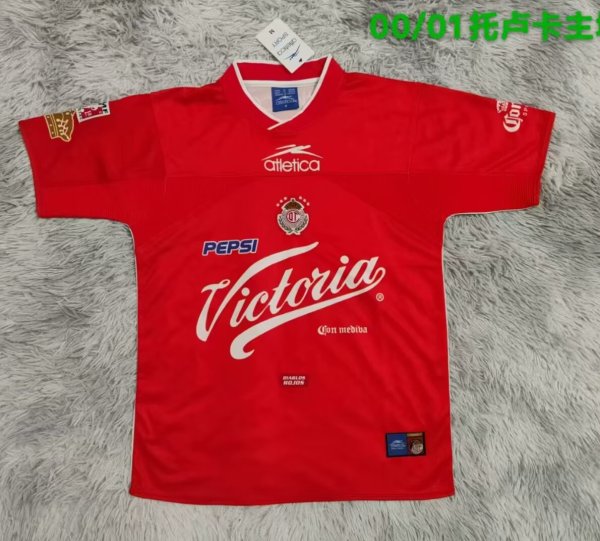 Toluca Home Fans Retro 1:1 Quality Soccer Jersey 2000/2001
