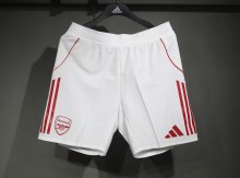 25/26 Arsenal Home White Player 1:1 Quality Shorts