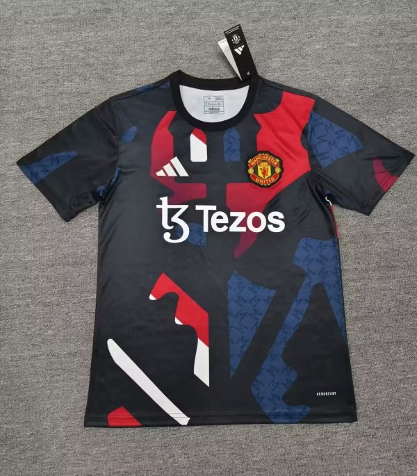 25/26  Manchester United  Training Clothes  Fans 1:1 Quality Soccer Jersey