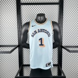 Spurs WEMBANYAMA #1  1:1 Quality NBA Jersey 2025