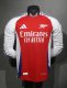 Arsenal Home Red  Long Sleeve Player 1:1 Quality Soccer Jersey 24/25
